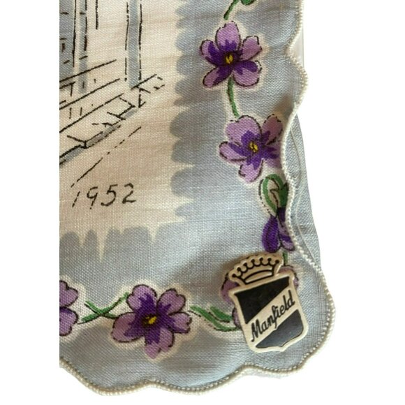 3 Vintage Handkerchiefs Mayfield Memphis Tennessee Florida Chicago MCM Souvenir - Picture 8 of 16